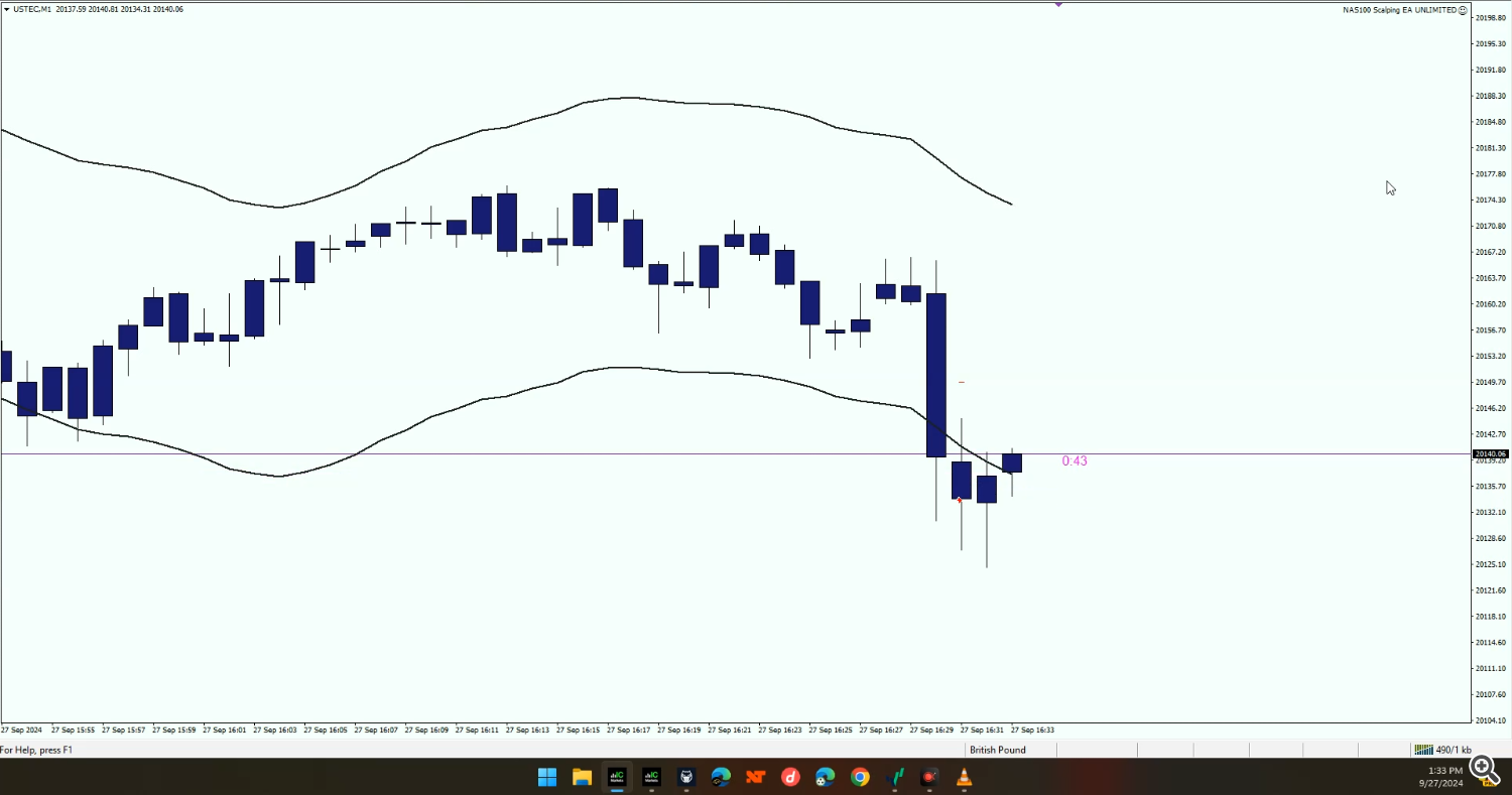 scalping ea, trading robot, NAS100