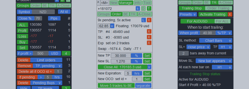Asistent de Trading: instrument multifuncțional pentru tranzacționare convenabilă Asistent de Trading: instrument multifuncțional pentru tranzacționare convenabilă