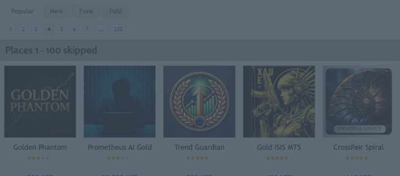 The Alternative TOP 10 EAs of the Market