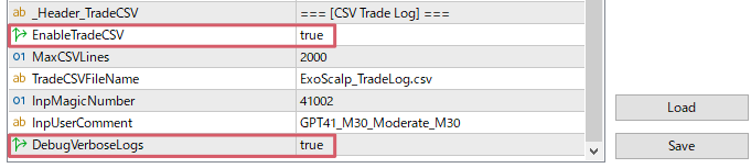 Japan AI Exo Scalp EA Manual input