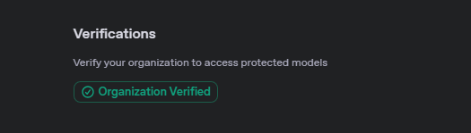 Open AI Verified Open AI Verified