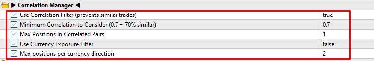 Image 1: Default Input Settings