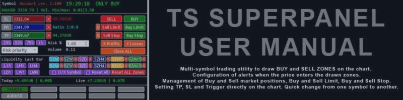Manual de Usuario - TS SUPER PANEL para Metatrader 5