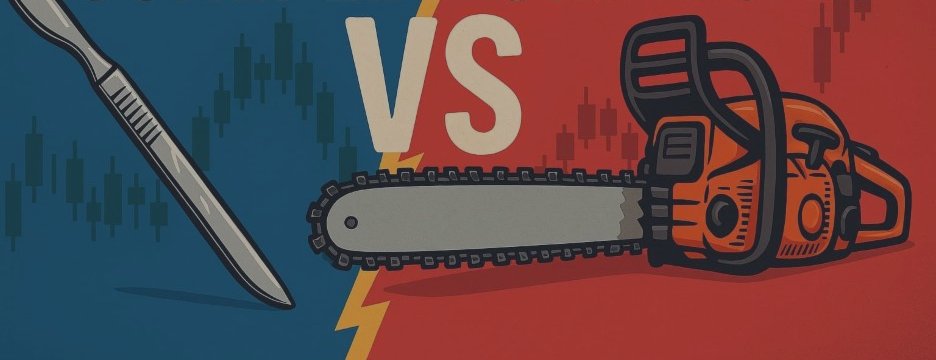The Scalpel vs. The Chainsaw: A Surgeon's Guide to Prop Firm Risk Management The Scalpel vs. The Chainsaw: A Surgeon's Guide to Prop Firm Risk Management