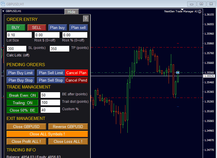 NextGen Trade Manager AI
