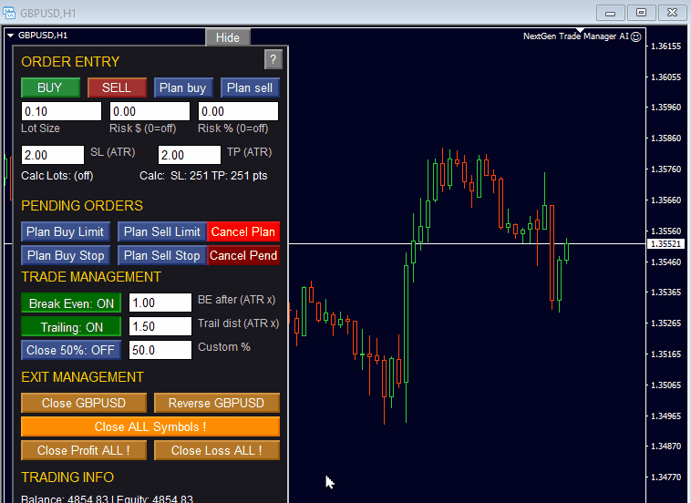NextGen Trade Manager AI
