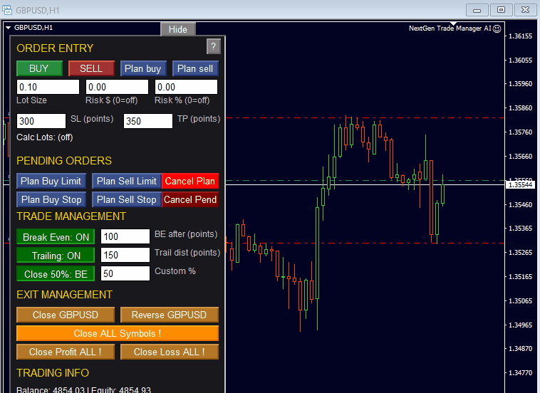 NextGen Trade Manager AI