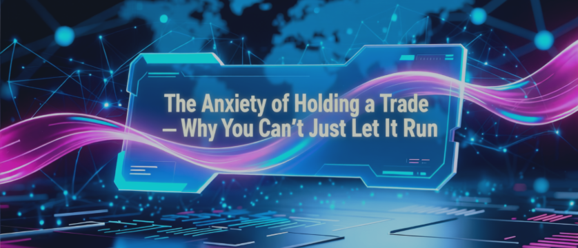 The Anxiety of Holding a Trade — Why You Can’t Just Let It Run The Anxiety of Holding a Trade — Why You Can’t Just Let It Run