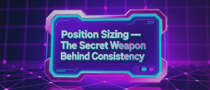 📊 Position Sizing — The Secret Weapon Behind Consistency