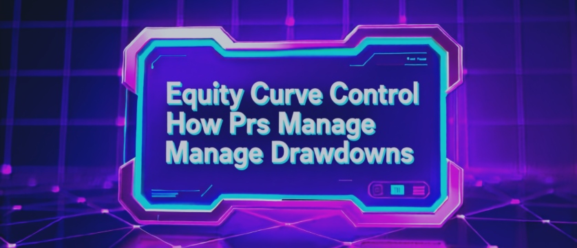 📉 Equity Curve Control — How Pros Manage Drawdowns