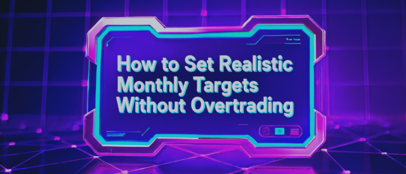 🎯 How to Set Realistic Monthly Targets Without Overtrading