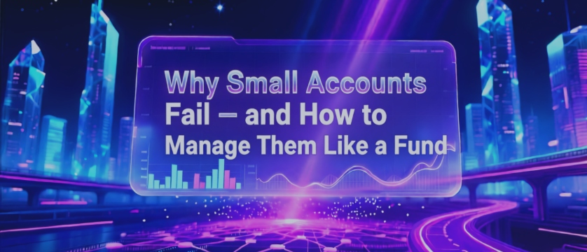 💼 Why Small Accounts Fail — and How to Manage Them Like a Fund