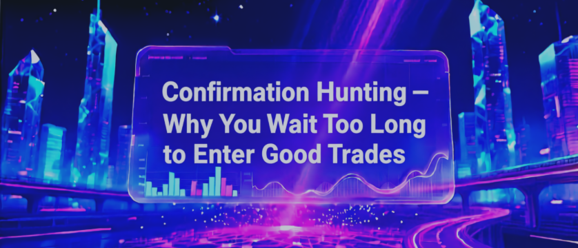🔍 Confirmation Hunting — Why You Wait Too Long to Enter Good Trades