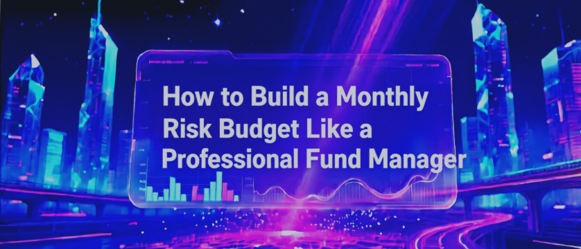 🗓️ How to Build a Monthly Risk Budget Like a Professional Fund Manager