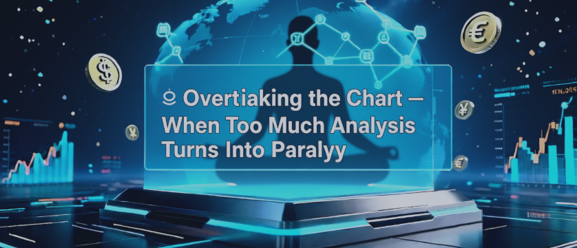 🧘‍♂️ Overthinking the Chart — When Too Much Analysis Turns Into Paralysis