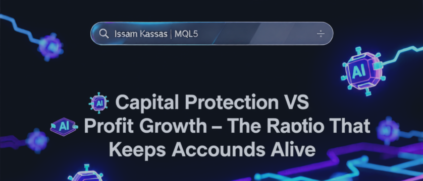 🛡️ Capital Protection vs. Profit Growth — The Ratio That Keeps Accounts Alive