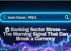 🏦 Banking Sector Stress — The Warning Signal That Can Break a Currency 🏦 Banking Sector Stress — The Warning Signal That Can Break a Currency