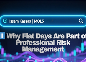 ⏸️ Why Flat Days Are Part of Professional Risk Management