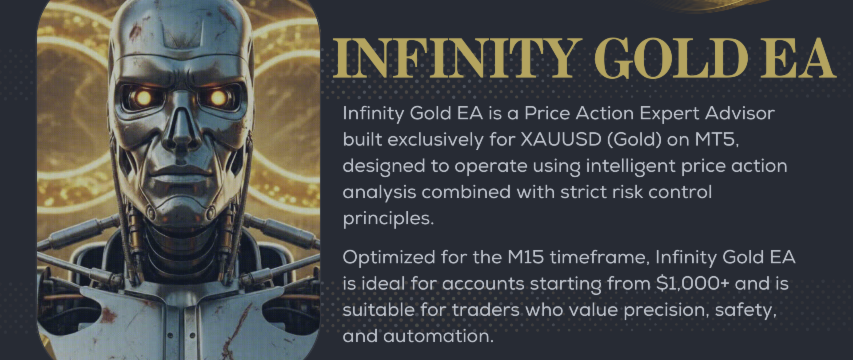 Infinity Gold MT5 EA - Price Action Based Expert for GOLD