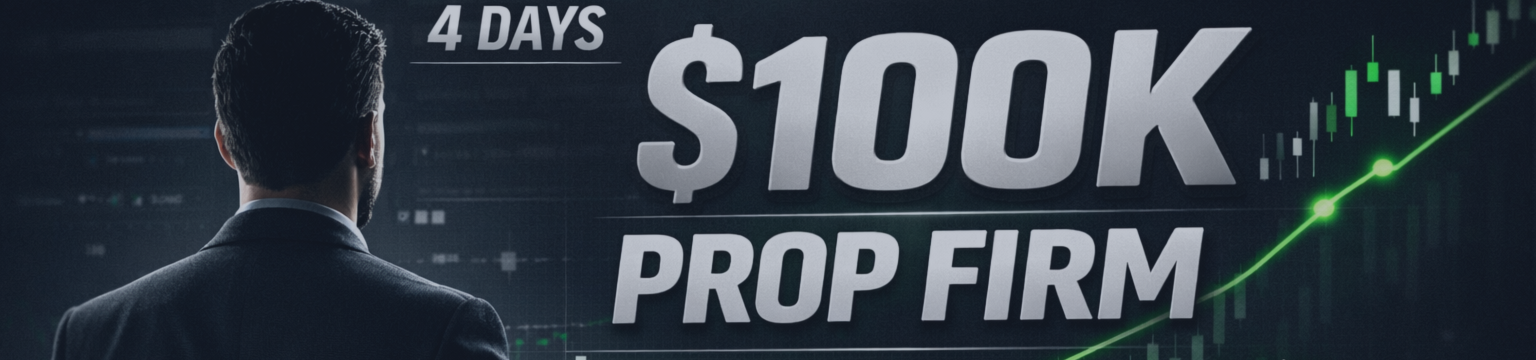 Results on a $100,000 Prop Firm