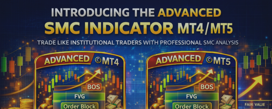 INTRODUCING THE ADVANCED SMART MONEY CONCEPTS INDICATOR MT4 / MT5