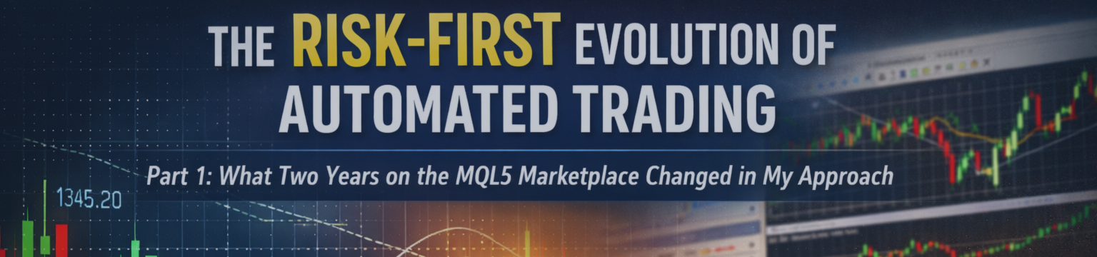 The Risk-First Evolution of Automated Trading - What Two Years on the MQL5 Marketplace Changed in My Approach