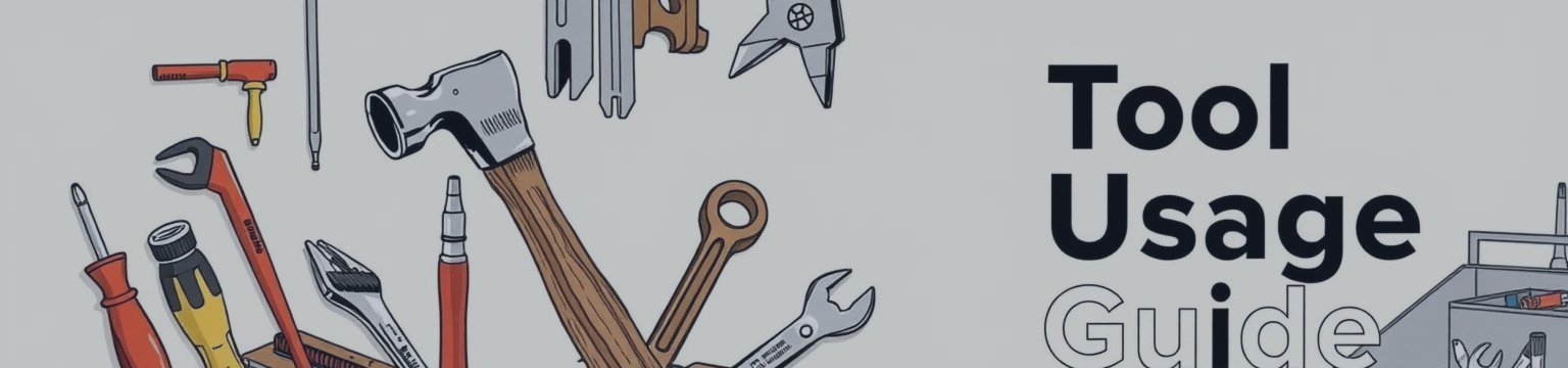 Tool usage guide