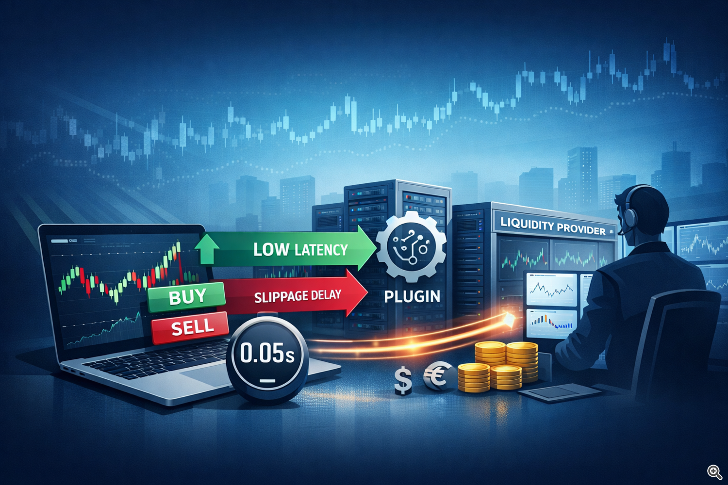 broker trade execution cepat scalping